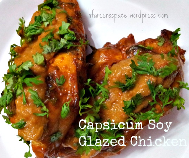Capsicum Soy Glazed Chicken
