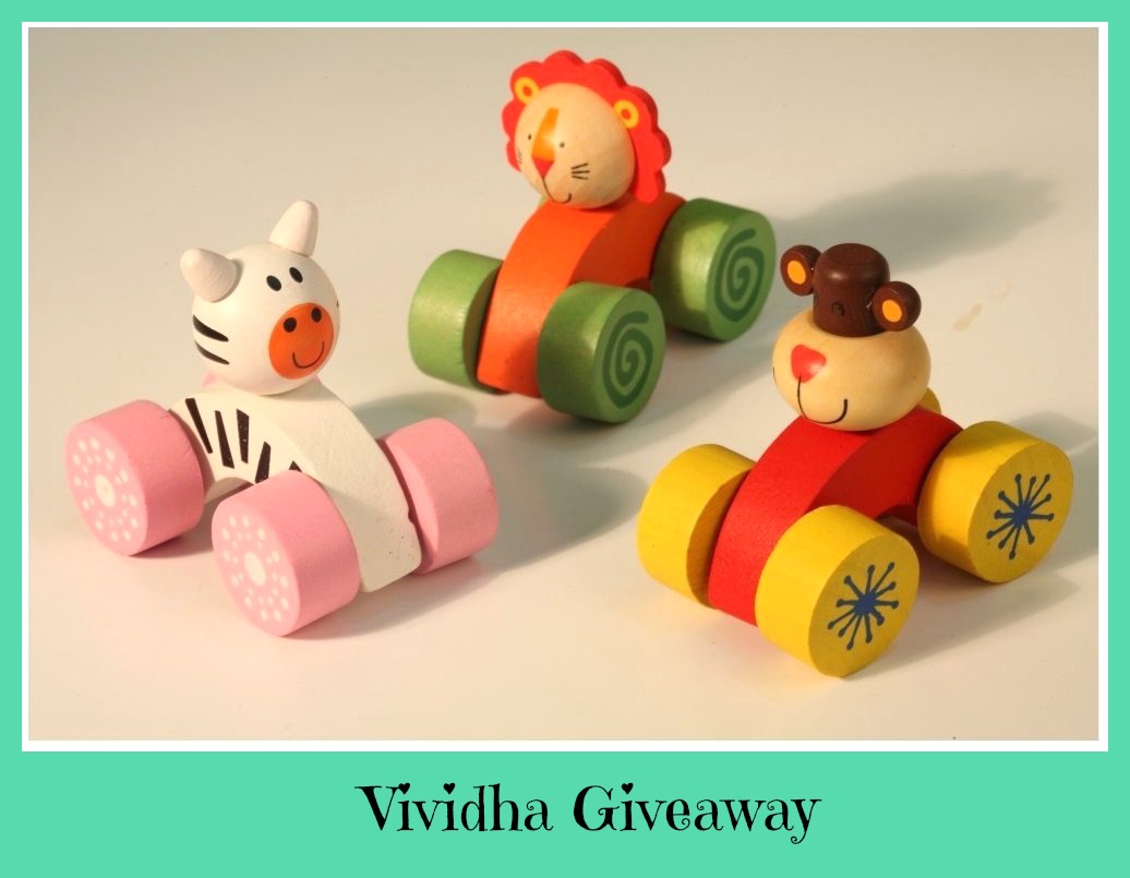 Vividha Mini Pull Toys {Giveaway}