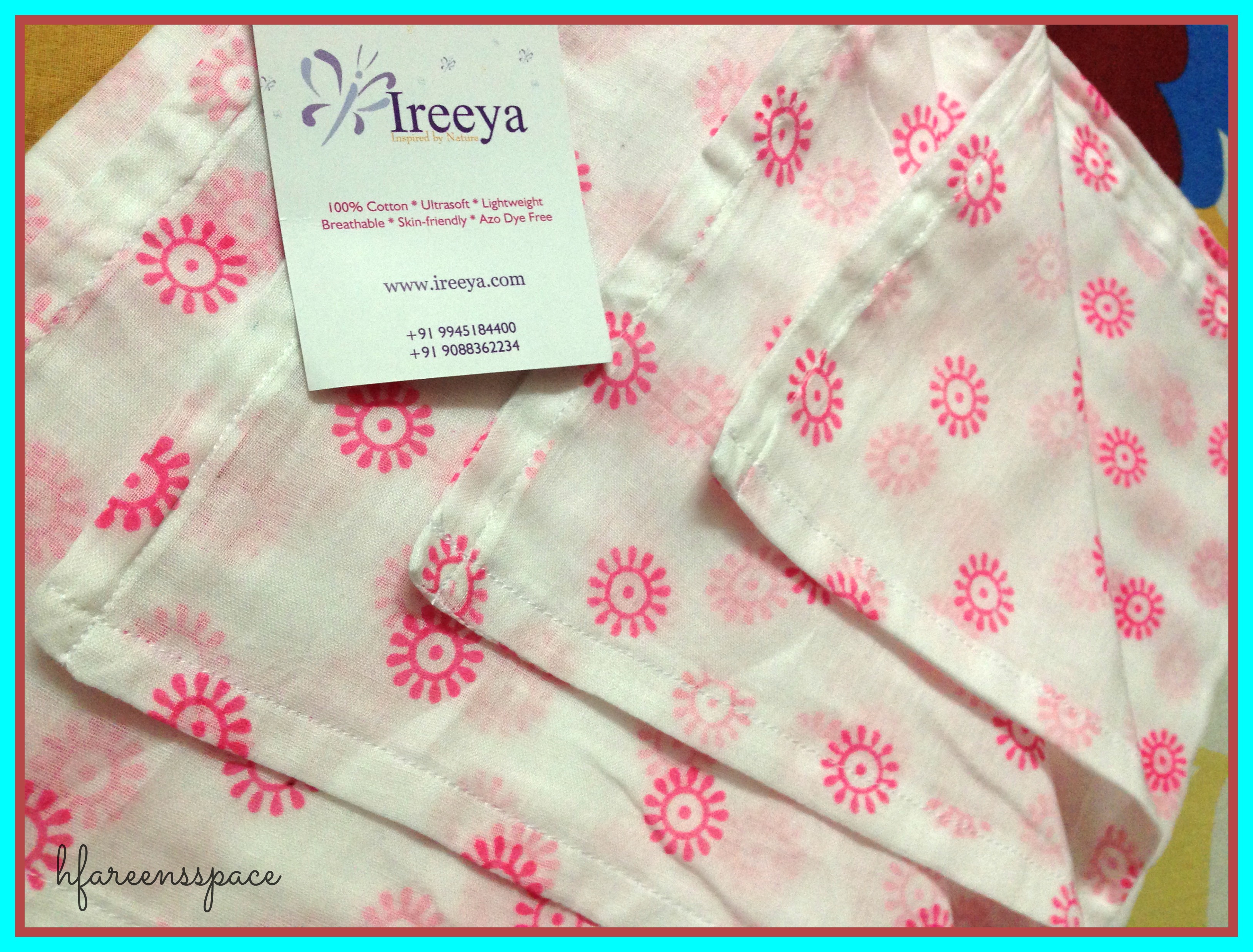 Ireeya  Cotton Mulmul Receiving Blanket Review