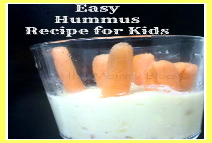 Easy Hummus Recipe for Kids