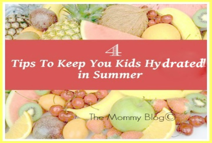4 Easy Tips To Keep Your Kids Hydrated In Summer