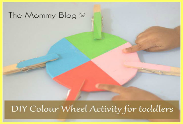 Montessori Inspired Activities for Toddlers #4 | Match The Colour | DIY Colour Wheel