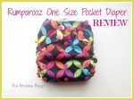 Rumparooz One Size Pocket Diaper Review