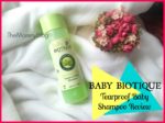 Baby Biotique Tearproof Baby Shampoo Review
