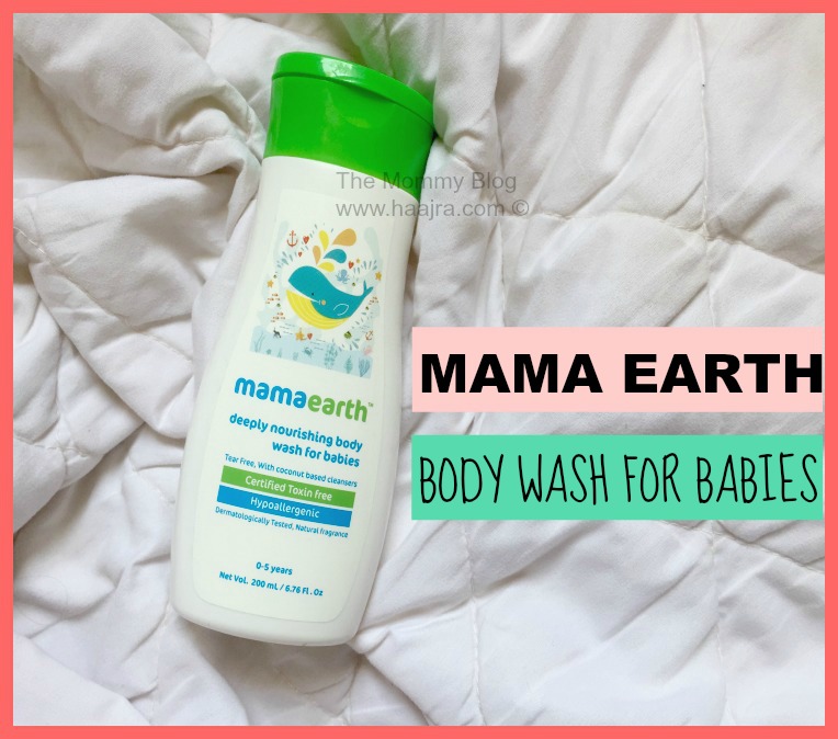 Mama Earth body wash for babies review